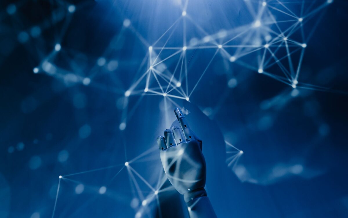 Visual representation of technology and artificial intelligence